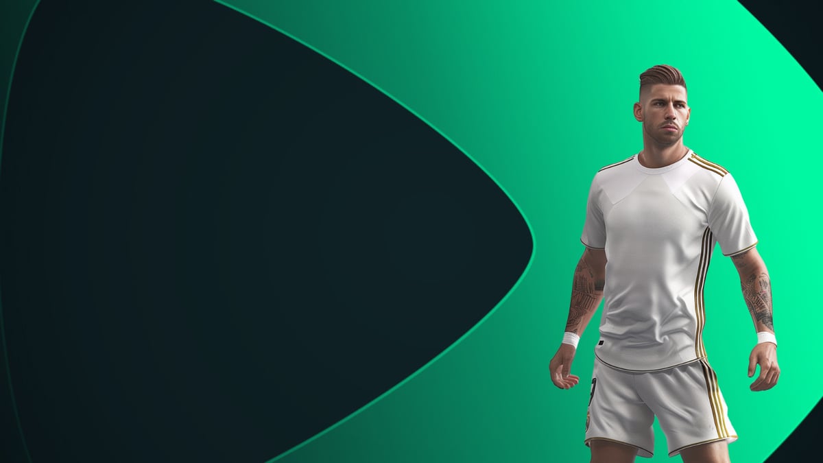 Dos jugadores mirándose fijamente antes del duelo en el campo.