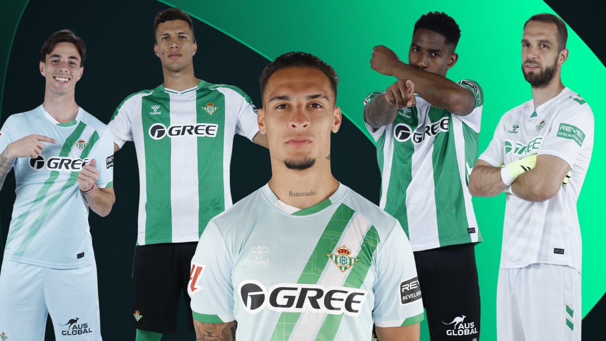 Jugadores del Real Betis realizando un entrenamiento
