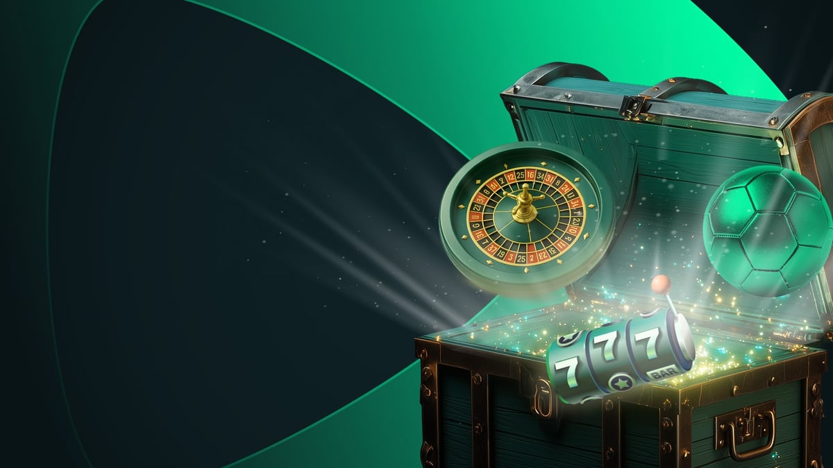 Ruleta saliendo del baúl de sorpresas de SpeedyBet