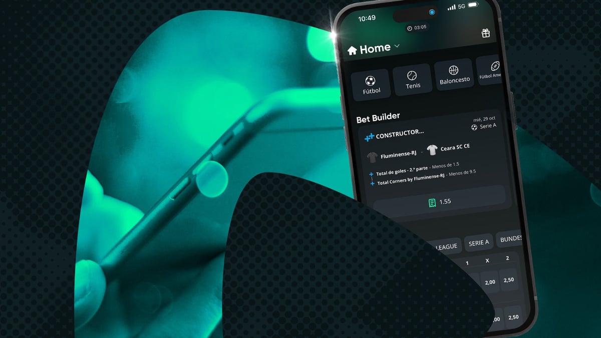 Móvil mostrando la nueva App nativa de SpeedyBet.es.