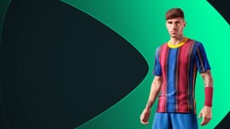 Jugador del FC Barcelona con fondo Speedybet