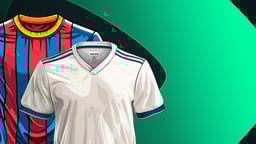 Camisetas de Real Madrid y Barça con el logo de Speedybet detrás