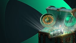 Ruleta saliendo del baúl de sorpresas de SpeedyBet
