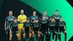 Once inicil del Real Betis en un partido de lL Liga