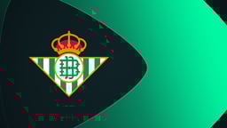 Escudo Real Betis sobre fondo de SpeedyBet