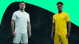 Jugadores de Villarreal y Real Madrid