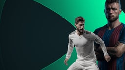 Futbolista  de La Liga con logo en grande de SpeedyBet.es